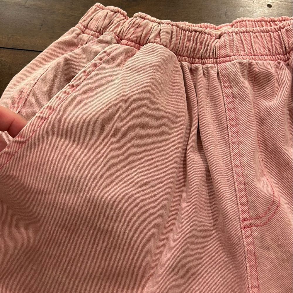 POL High Rise Cotton Shorts Size Small Lot of Two Pink and Green - Picture 6 of 16